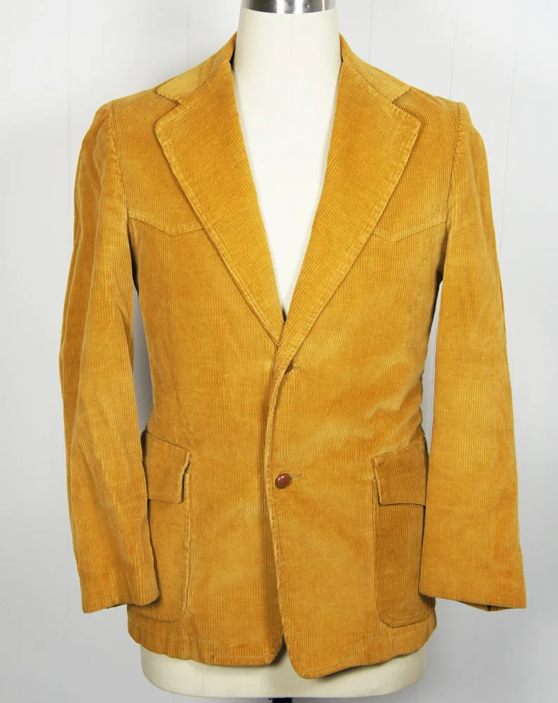 1970's Corduroy Blazer, Size M