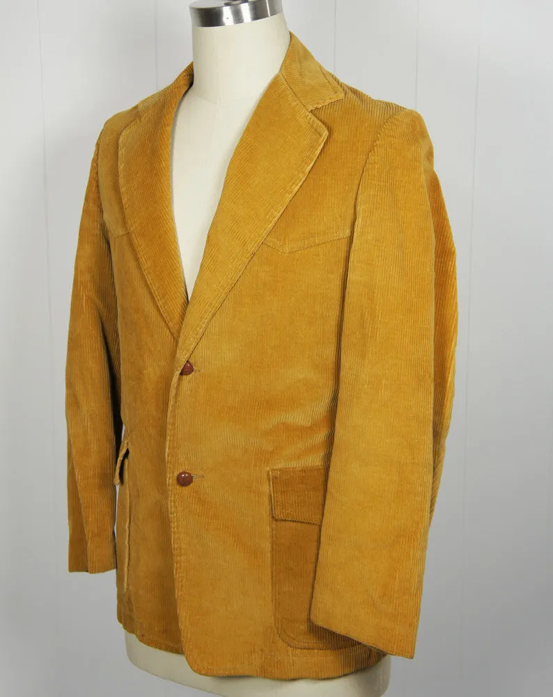 1970's Corduroy Blazer, Size M
