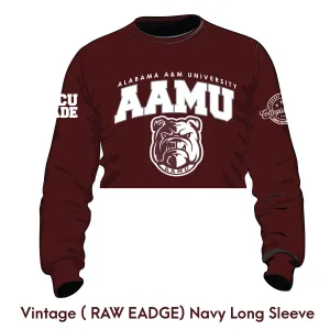 AAMU | Chenille Crop SWEATSHIRT