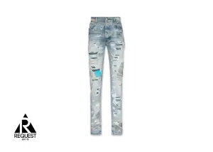 All Over Repair Jean “Clay Indigo”