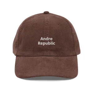 Andre Republic Vintage corduroy cap