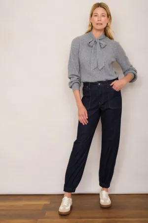 Aniyah Cargo Jean - Indigo