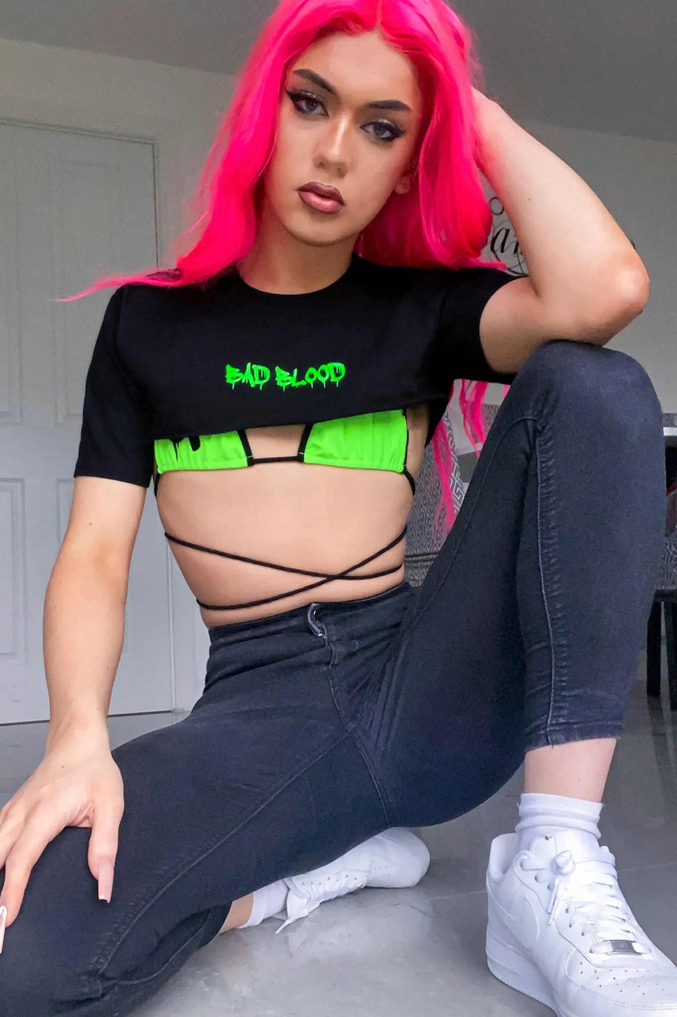 Bad Blood Crop Tee