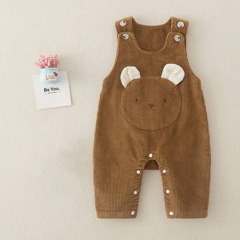 Bear Corduroy Dungarees