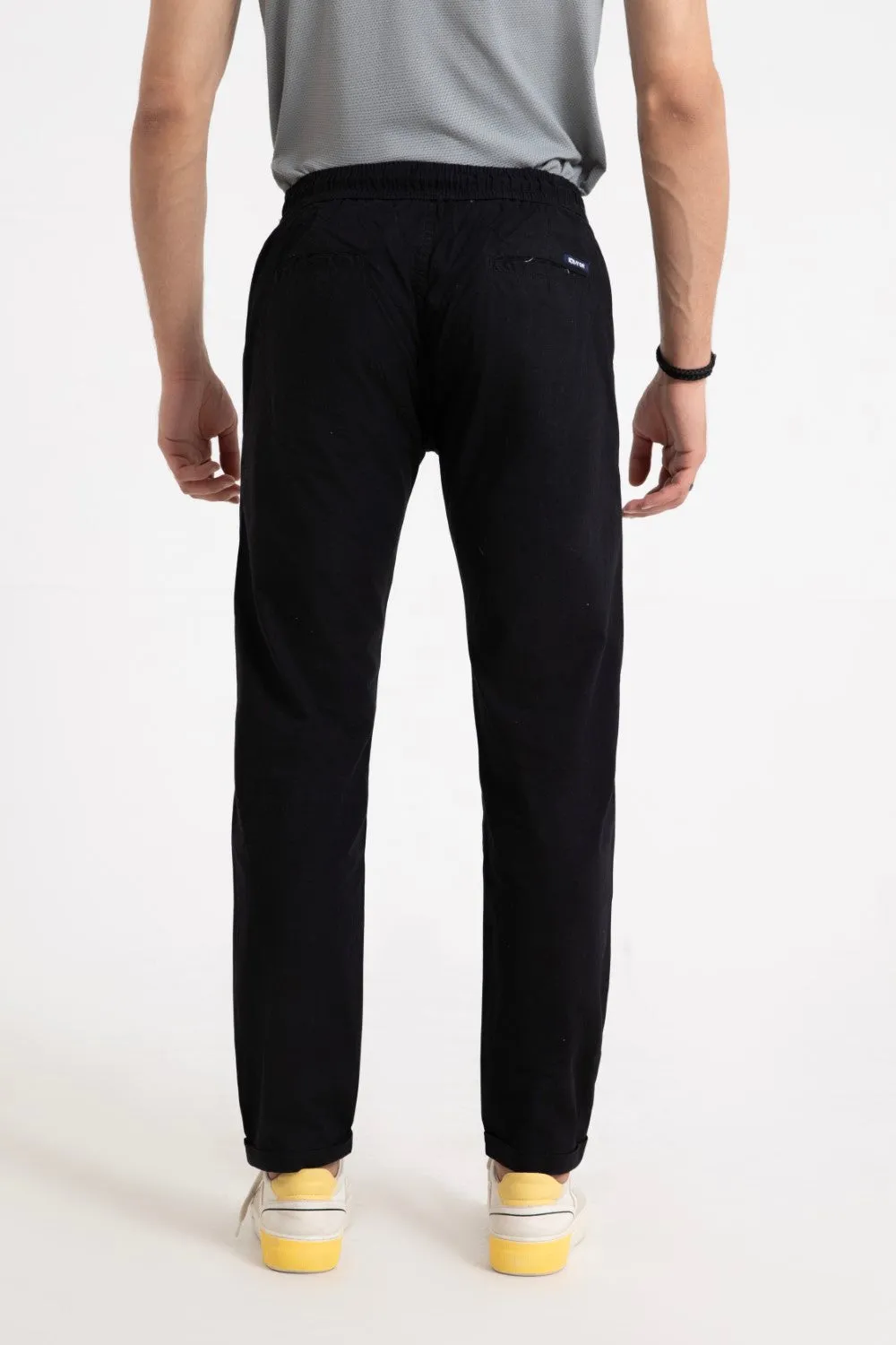 Black Cargo Trouser