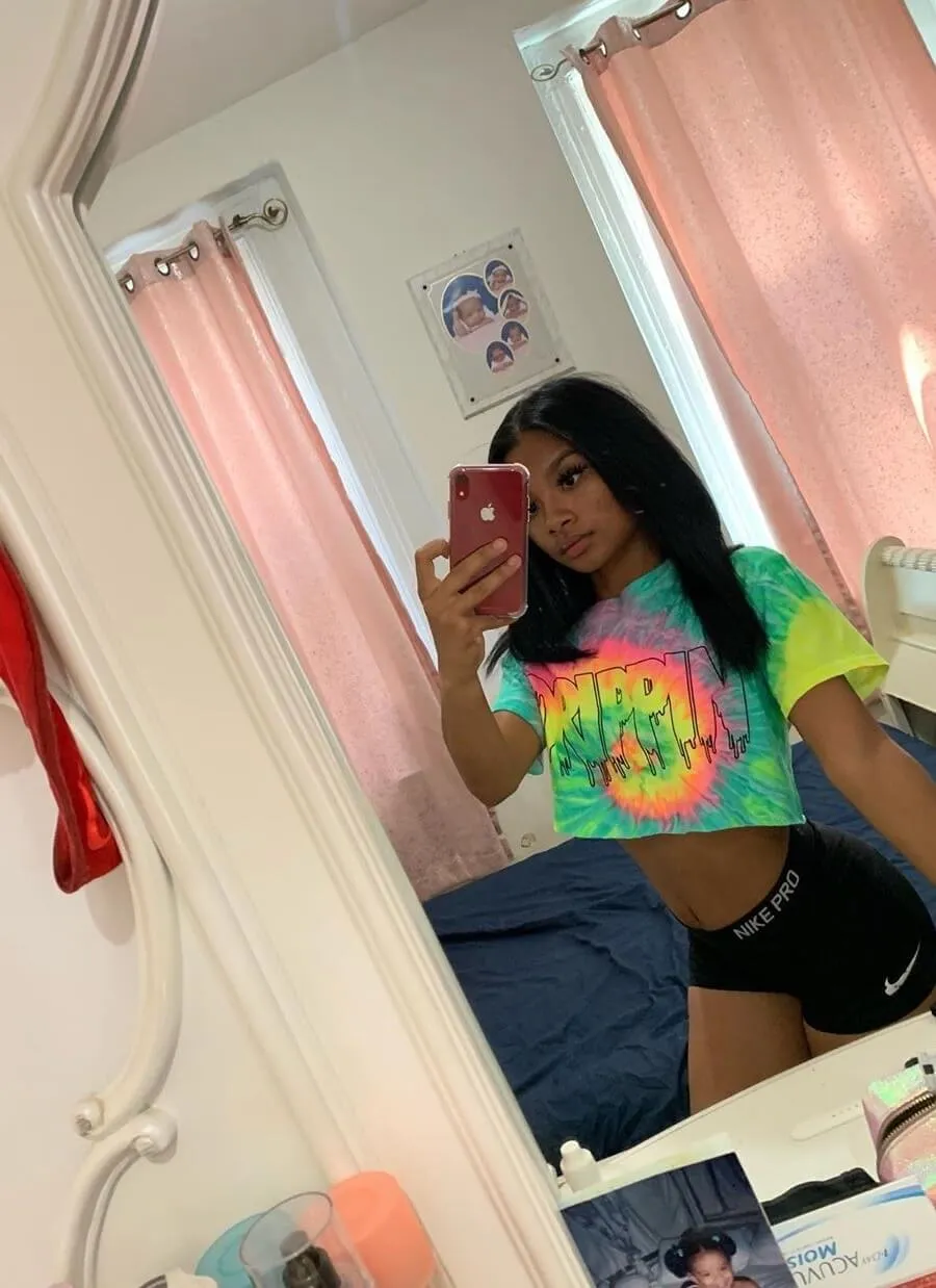 Black Drippin Outline | Minty Yellow Tee