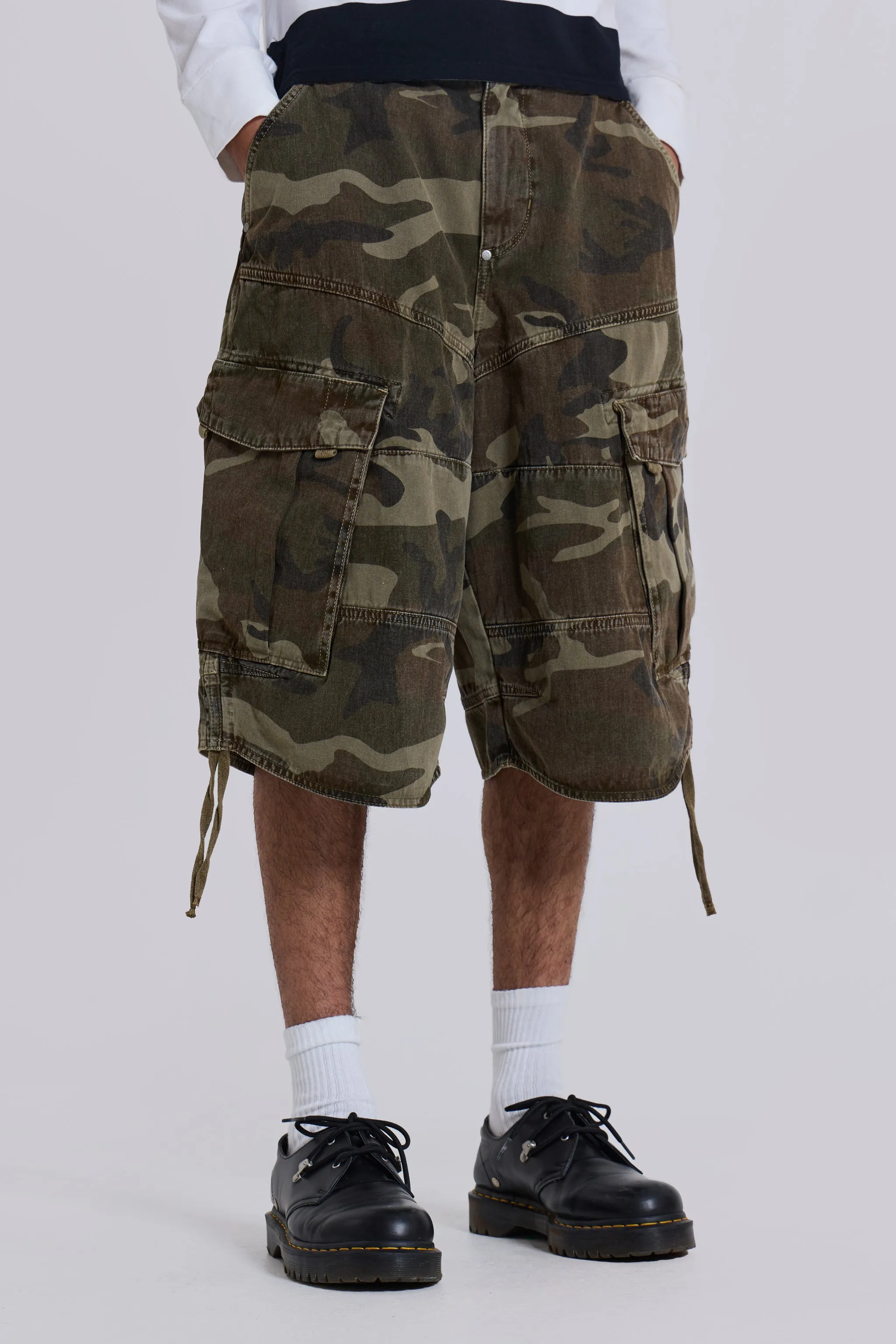 Cadet Camo Baggy Shorts