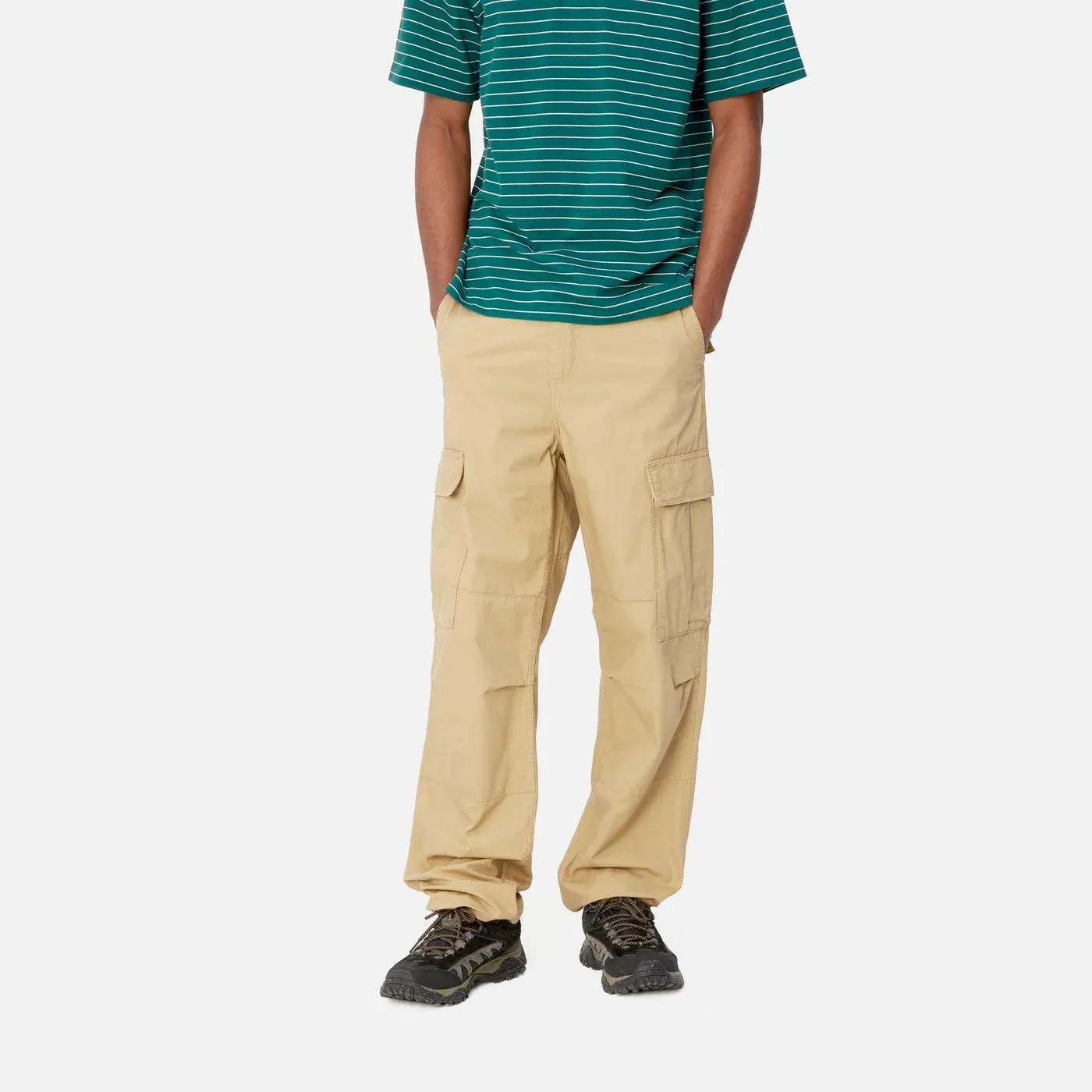 Carhartt Regular Cargo Rinsed Pant Agate Sale