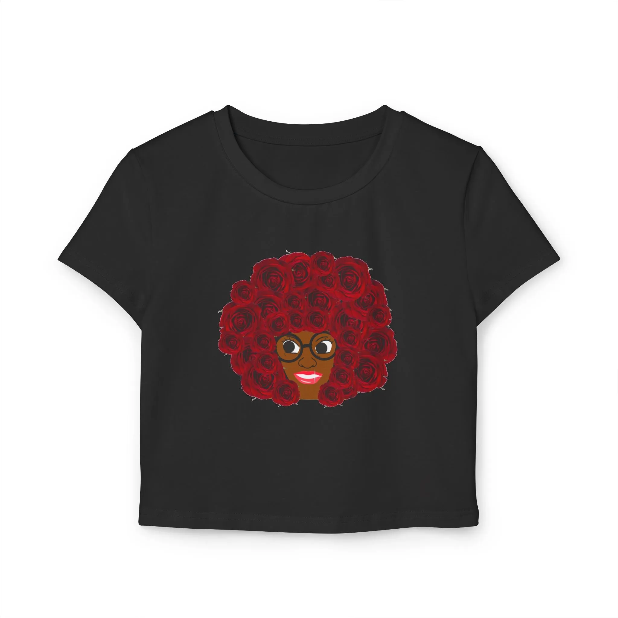 Chocolate RedHead - Baby Tee Roses