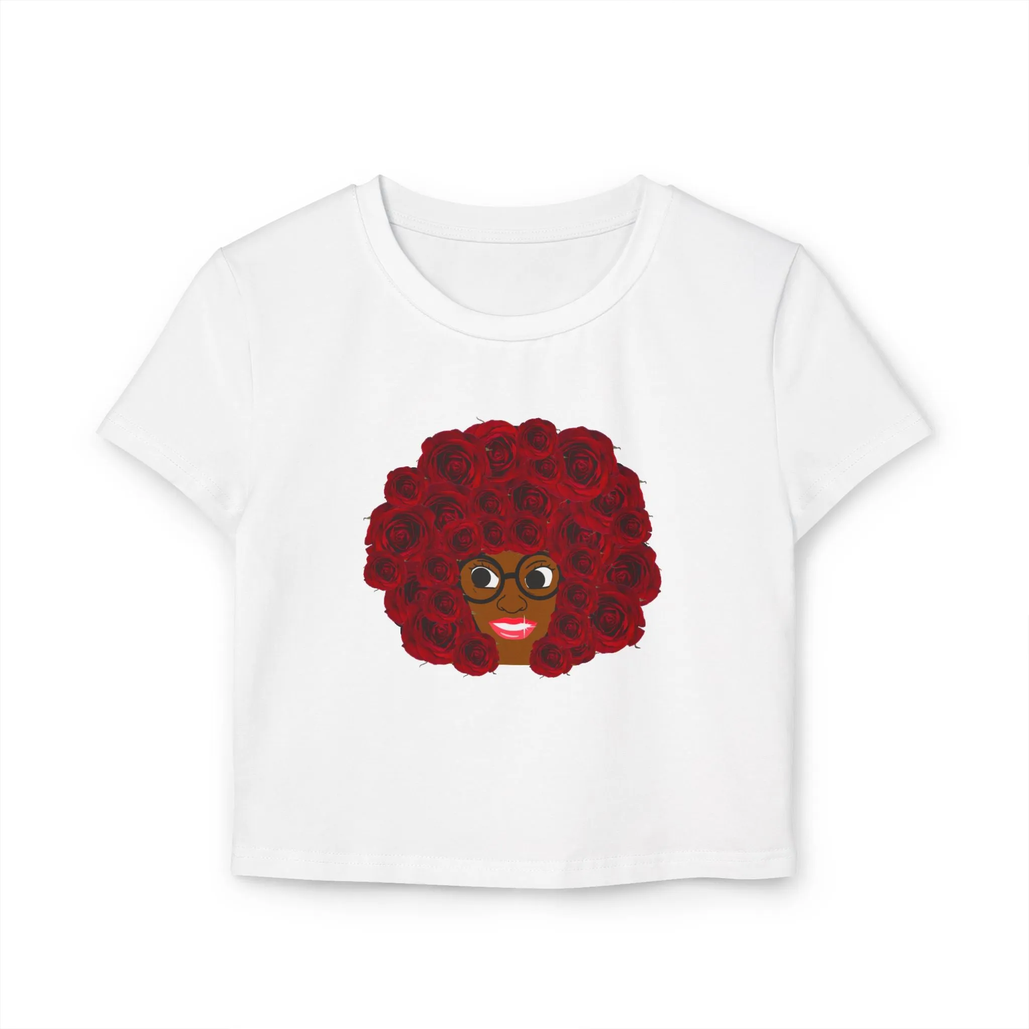 Chocolate RedHead - Baby Tee Roses