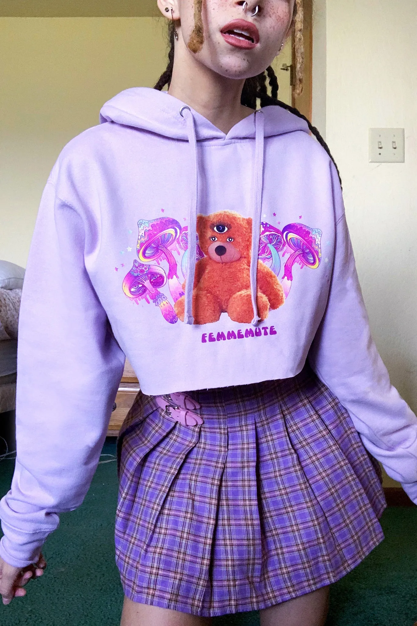 Clarity Crop Hoodie