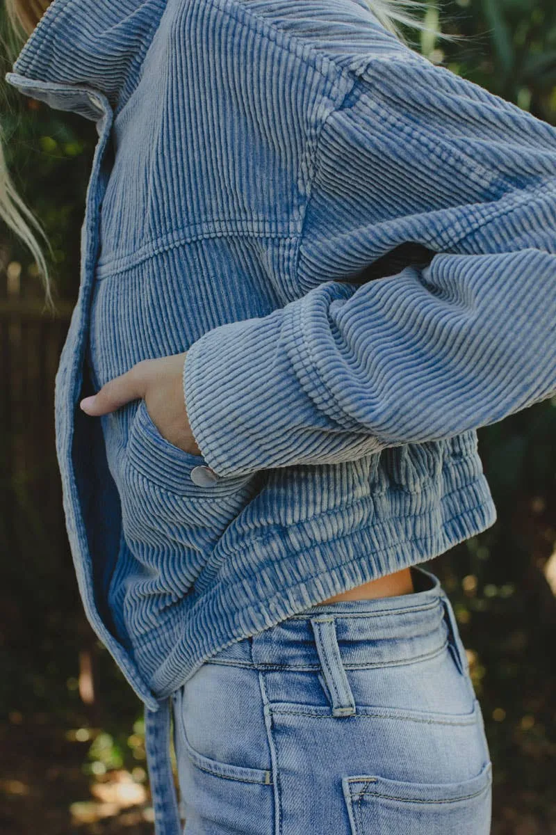 Corduroy Bomber Jacket