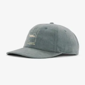 CORDUROY CAP - SWELLDRIFTER: THERMAL BLUE