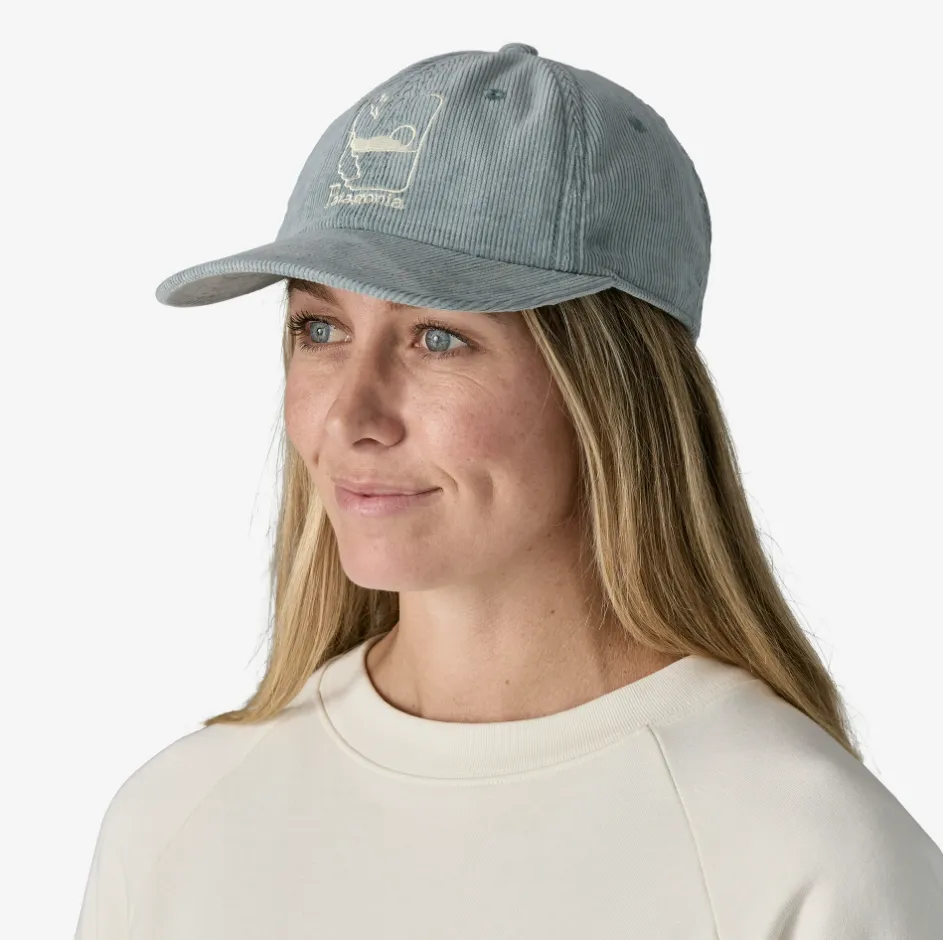 CORDUROY CAP - SWELLDRIFTER: THERMAL BLUE