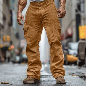 Corduroy Cargo Pants for Men – Noah