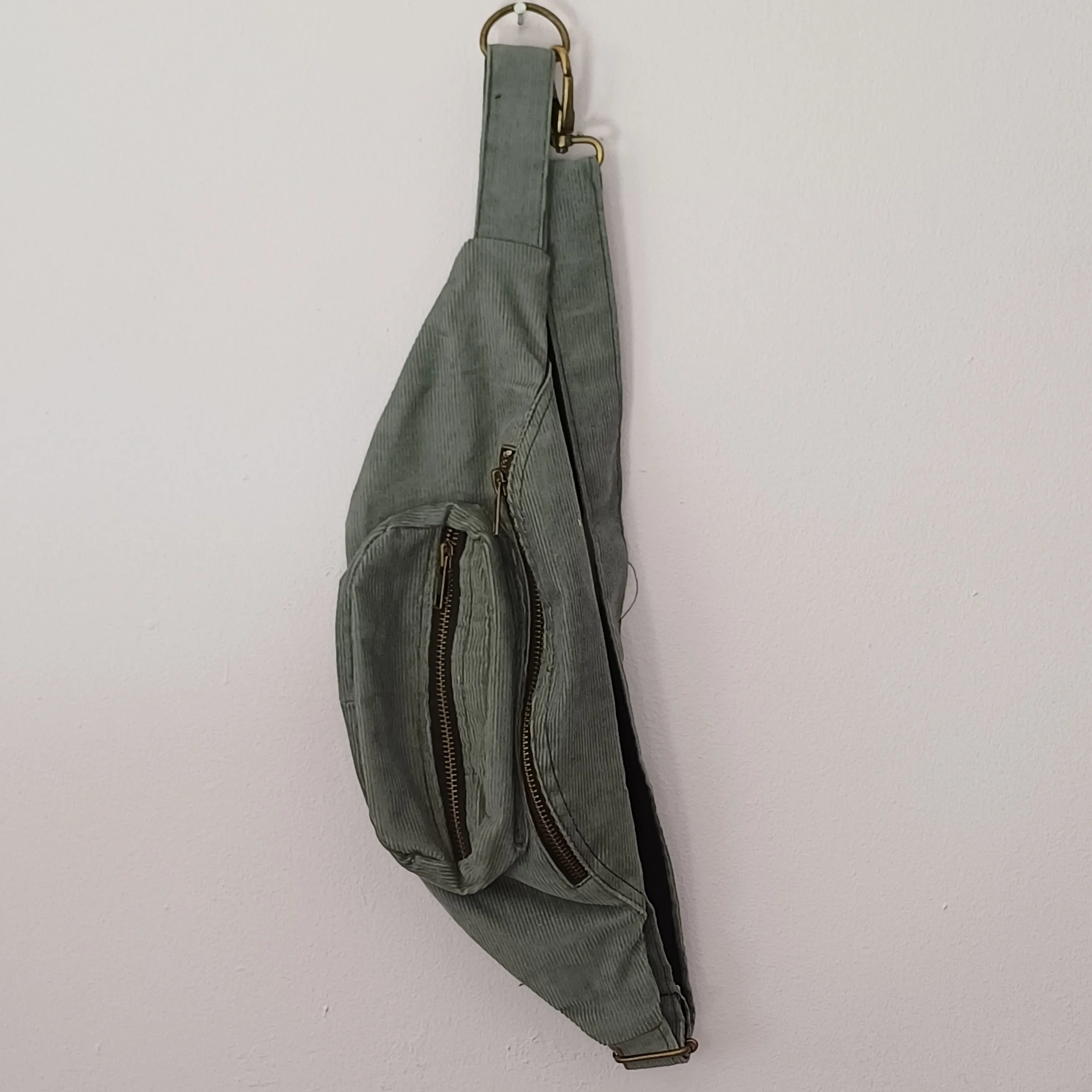 Corduroy Moon Bag