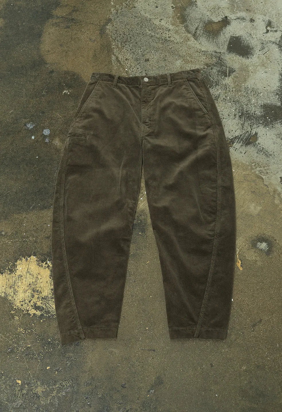 Corduroy Sendai Trouser / Brown