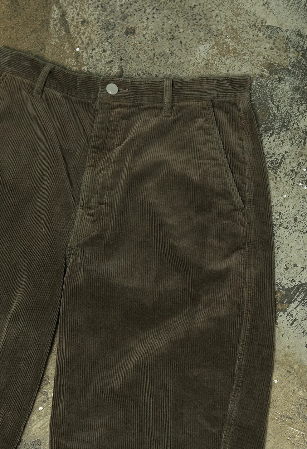 Corduroy Sendai Trouser / Brown