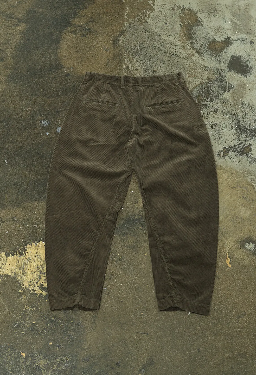 Corduroy Sendai Trouser / Brown