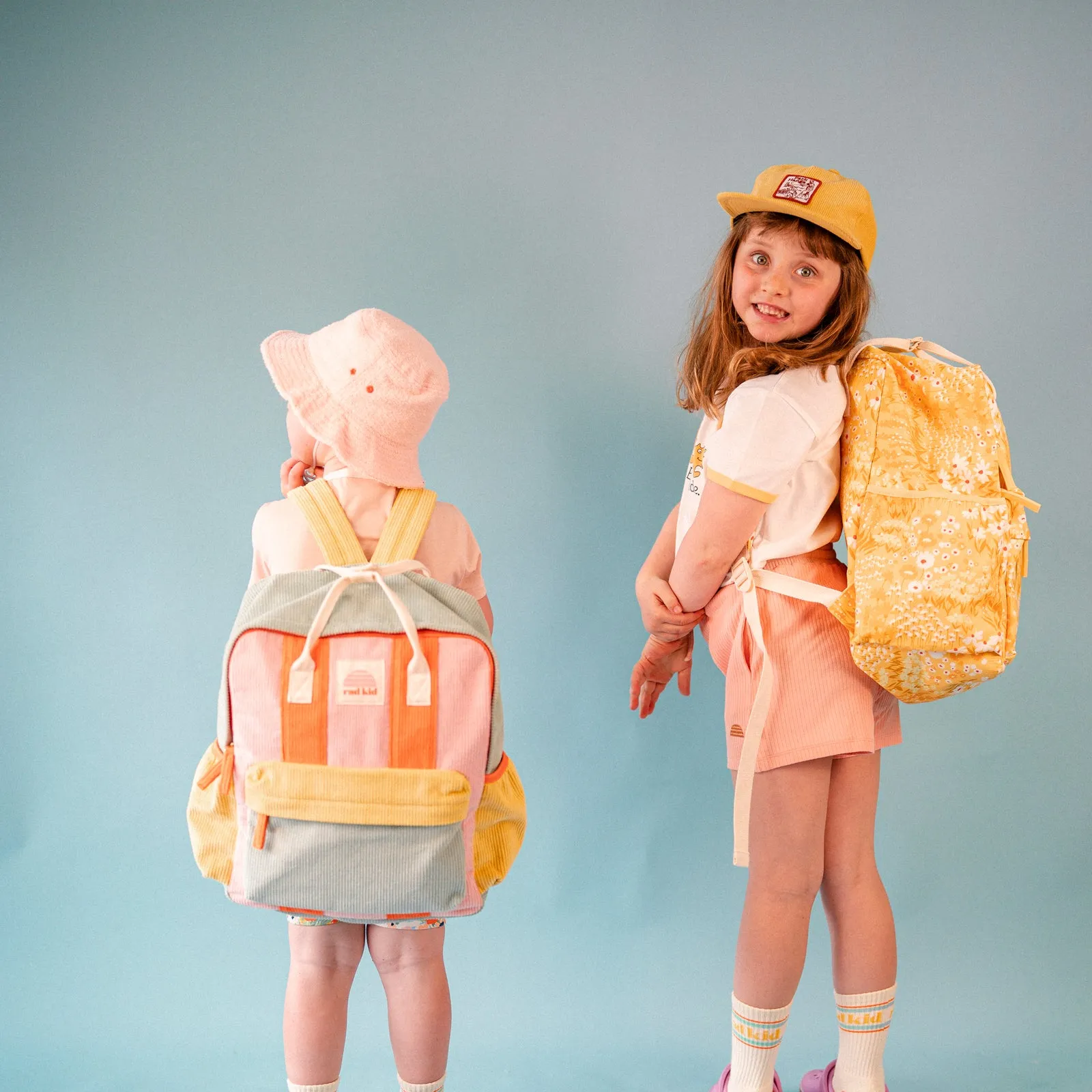 Corduroy Splice Eco Kids Backpack - Candy