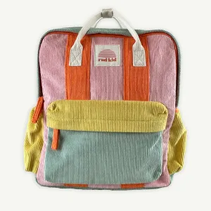 Corduroy Splice Eco Kids Backpack - Candy