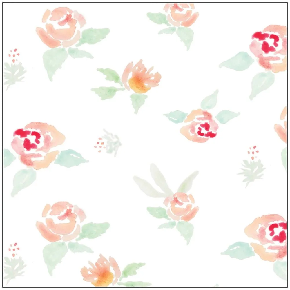 Cotton Sleep Gown - Peachy Pink Floral