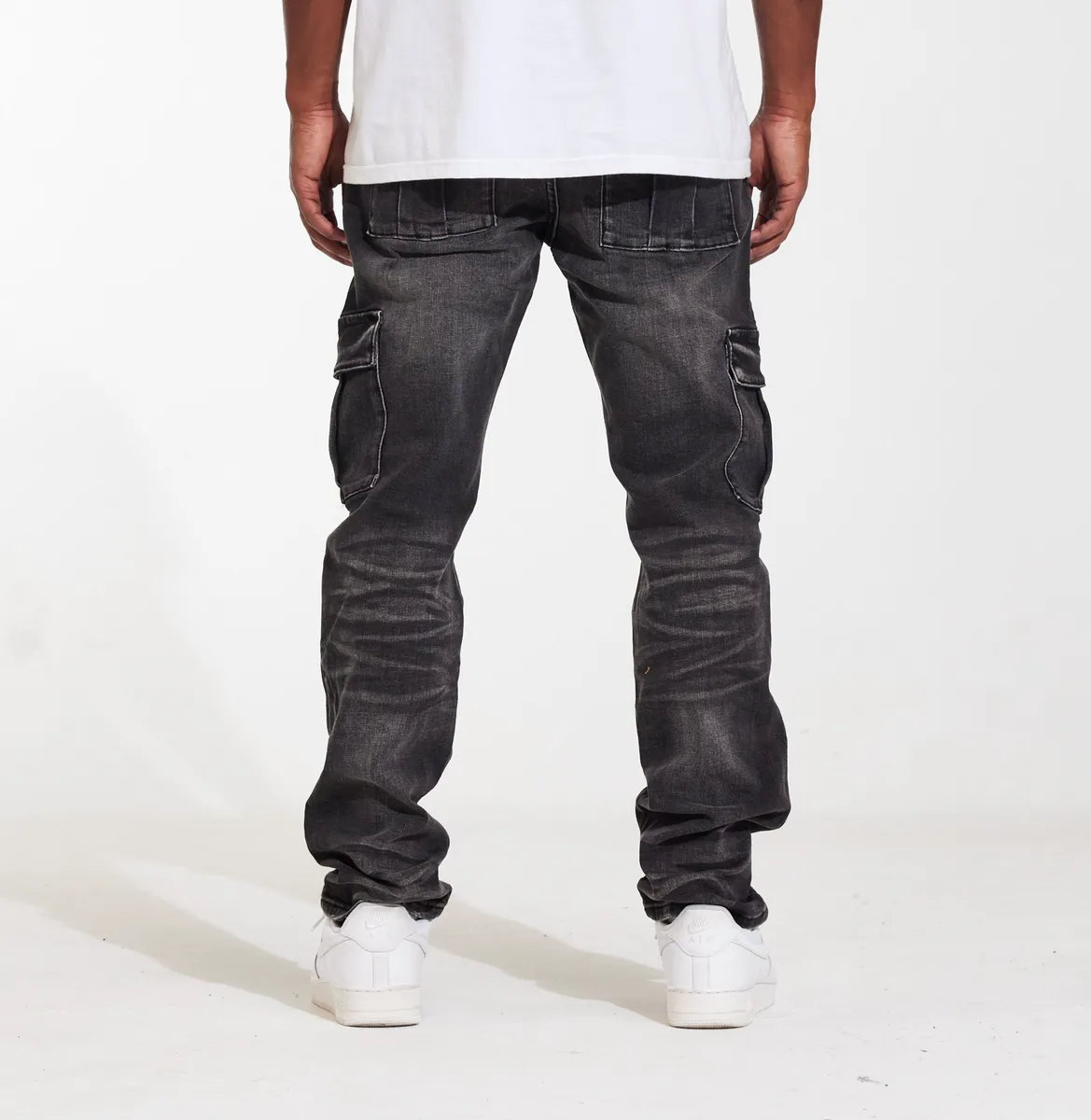Crysp Denim Air Cargo Denim (Black)