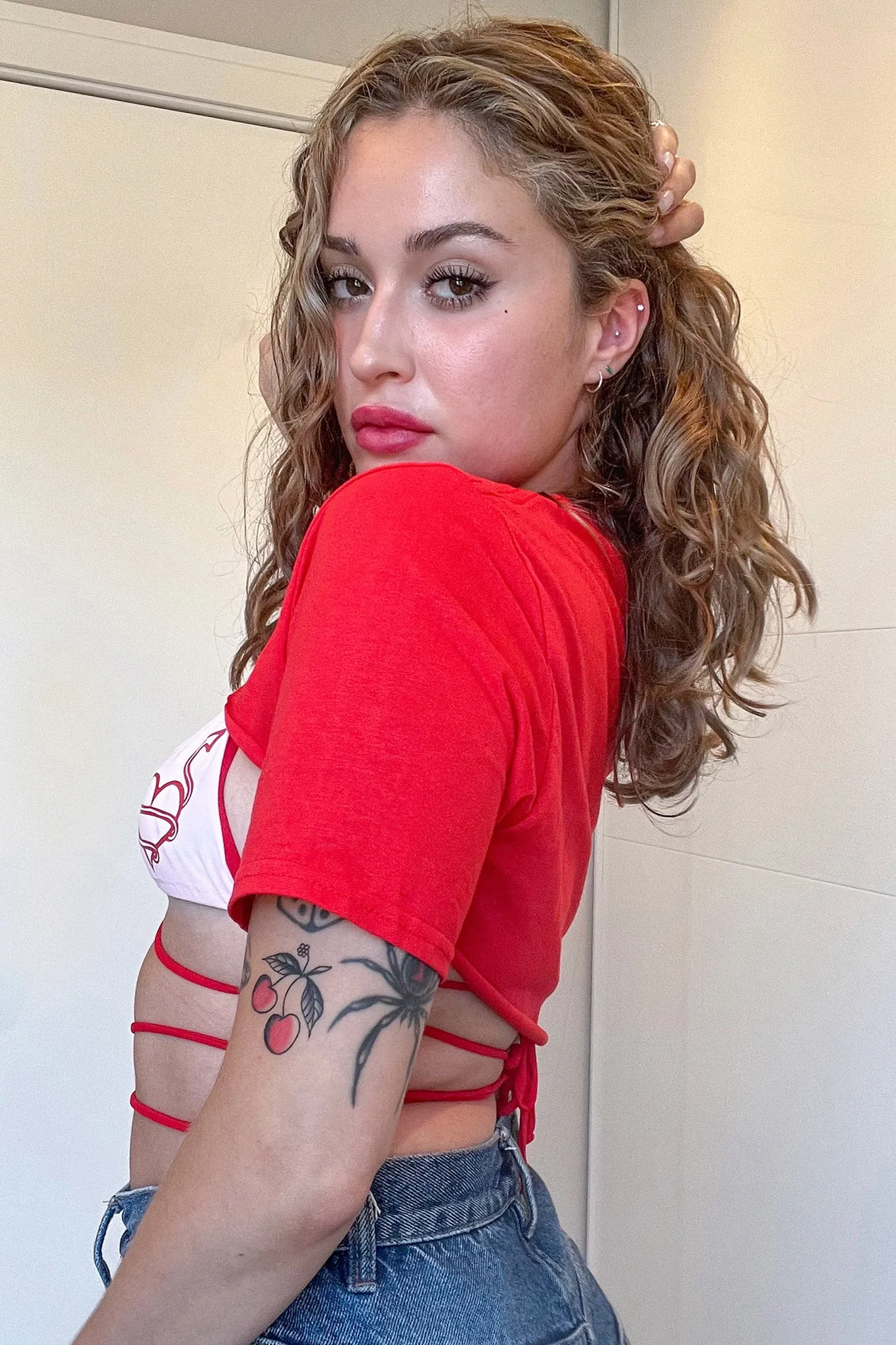 Cute As Hell Super Crop Tee