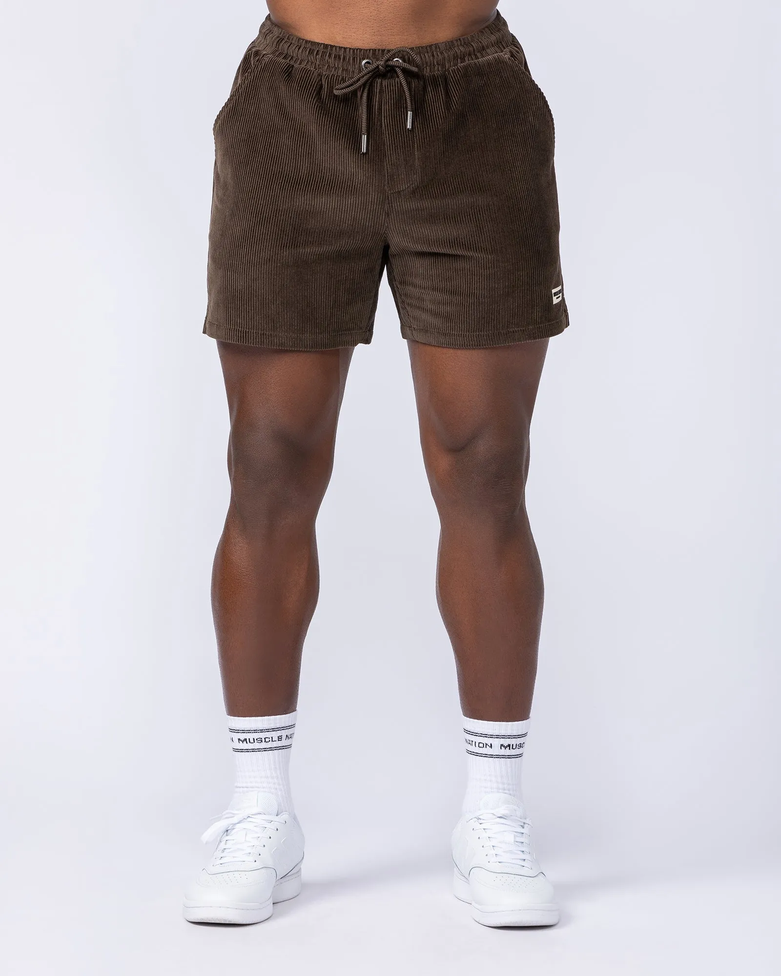 Daily Corduroy 5" Shorts - Dark Brown