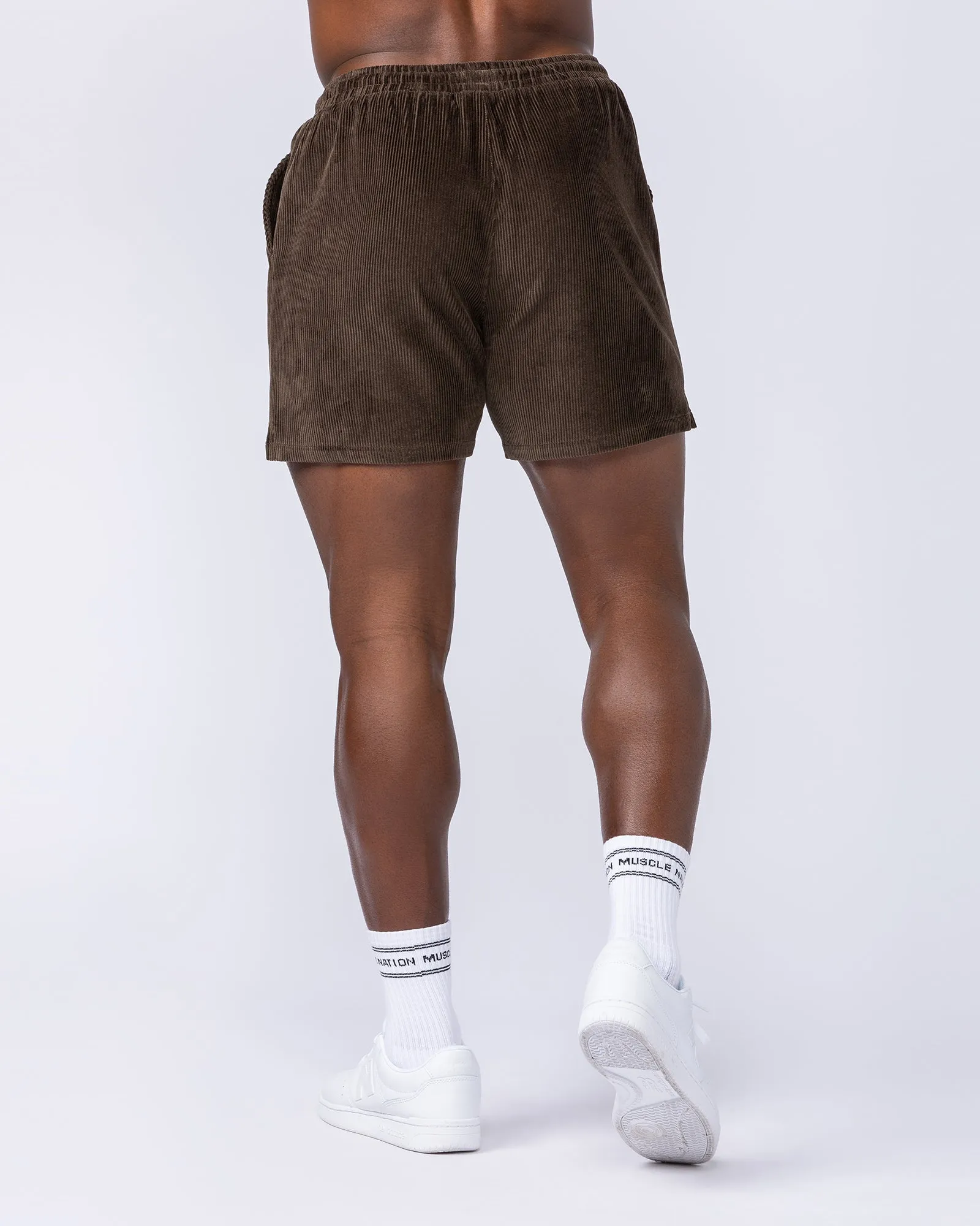 Daily Corduroy 5" Shorts - Dark Brown