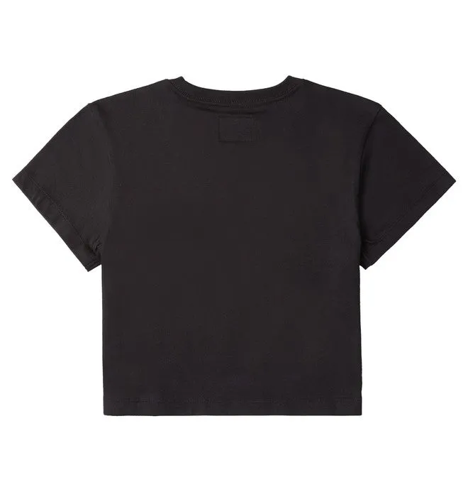 DC Womens Star Crop S/S Tee