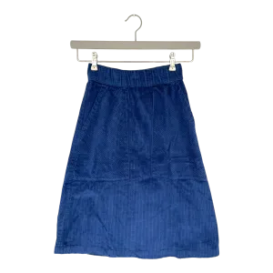 Dedicated haga corduroy skirt, blue | woman XS