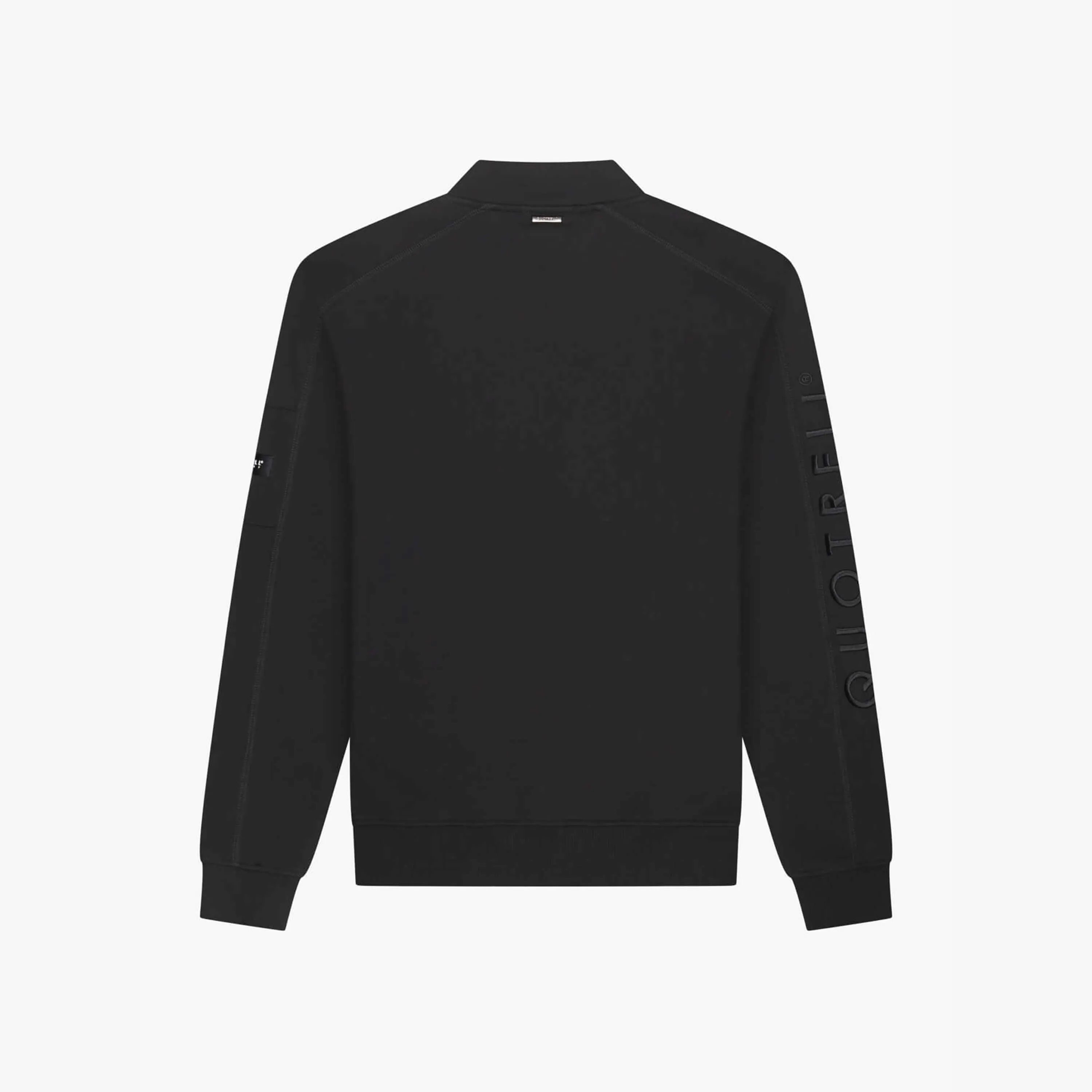 DEFENDER ZIP SWEATER | BLACK/BLACK