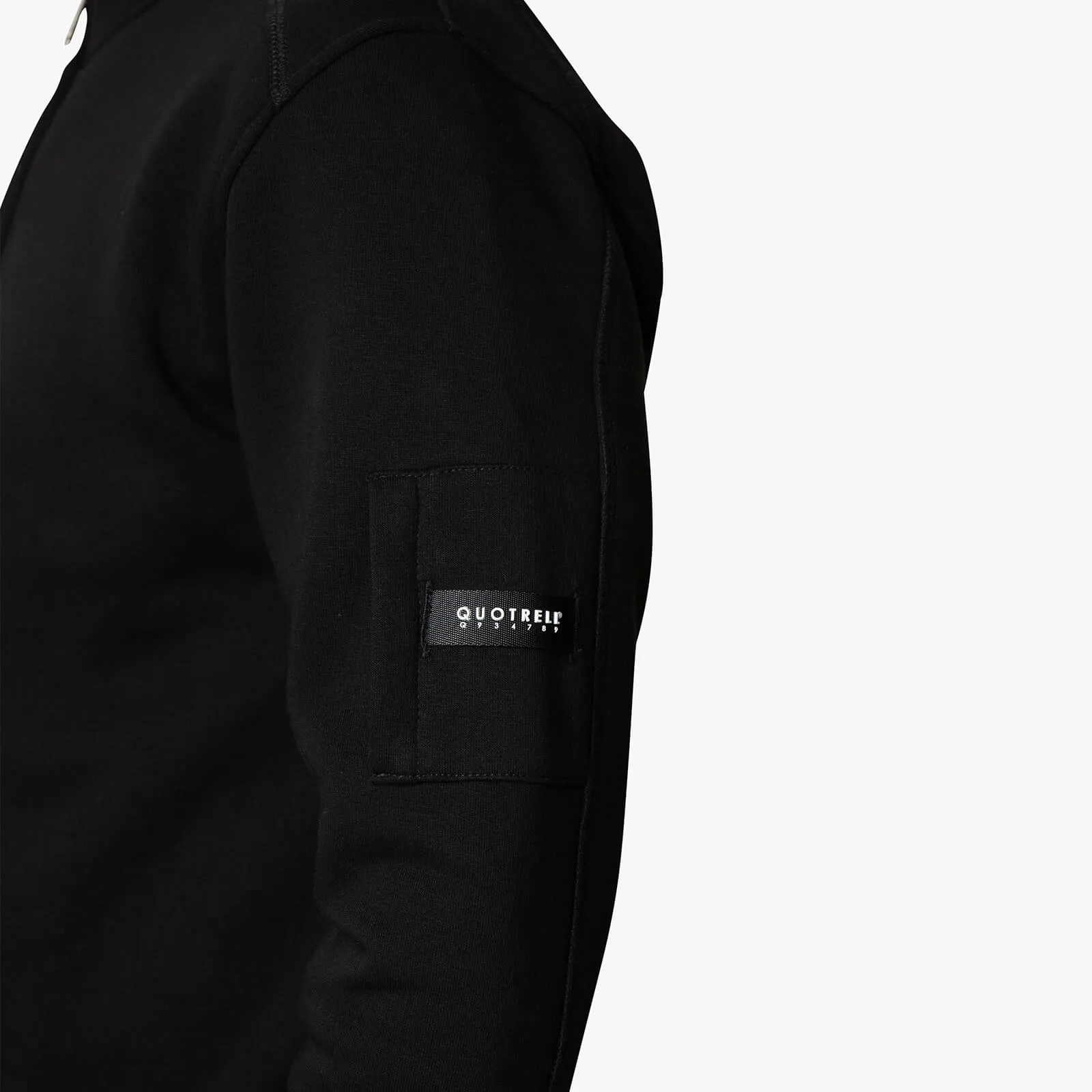 DEFENDER ZIP SWEATER | BLACK/BLACK