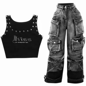 Denim Cargo Outfit