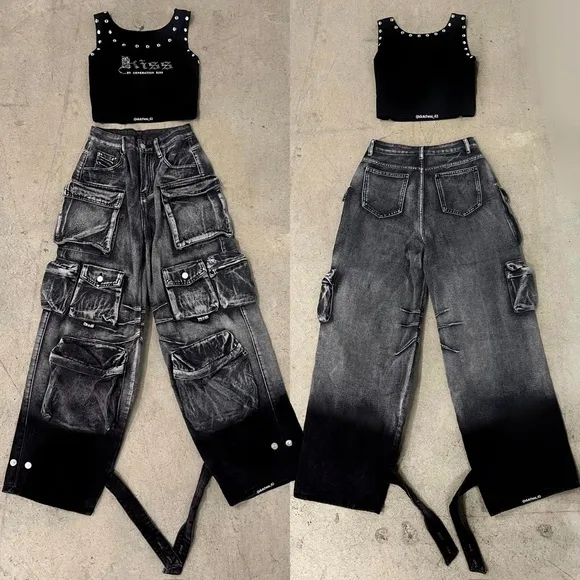 Denim Cargo Outfit