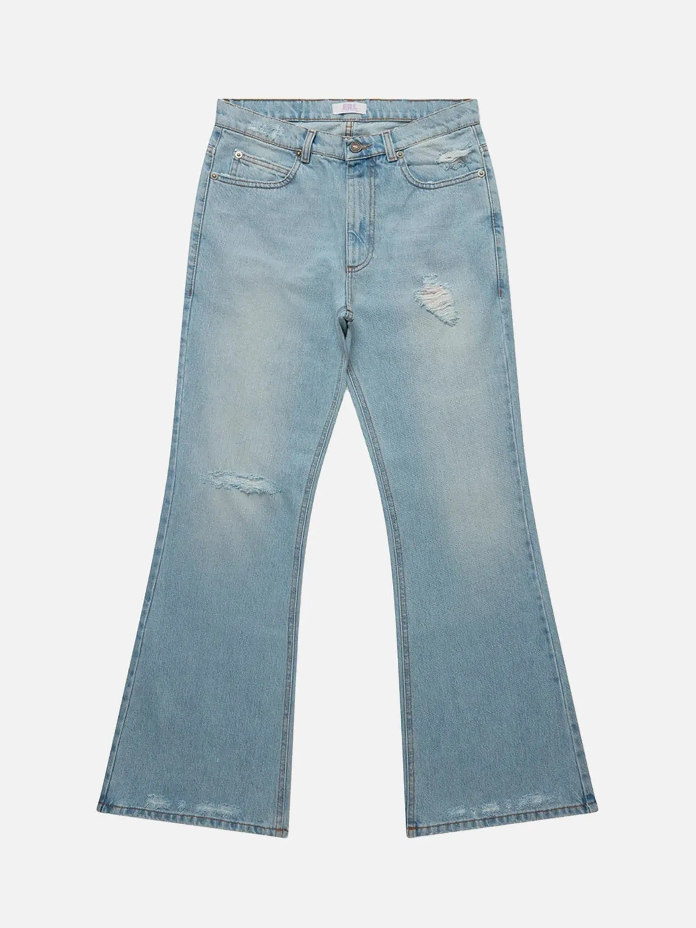 Distressed Denim Pants
