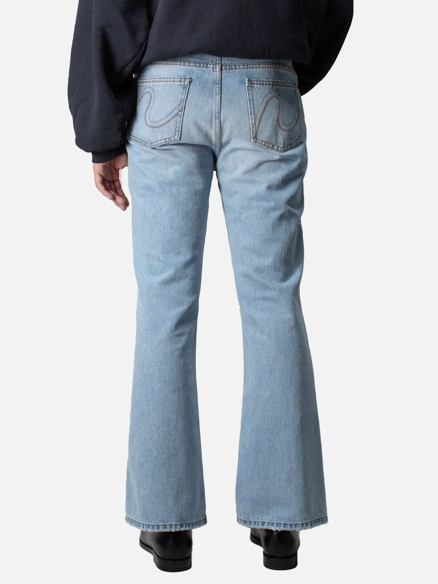 Distressed Denim Pants