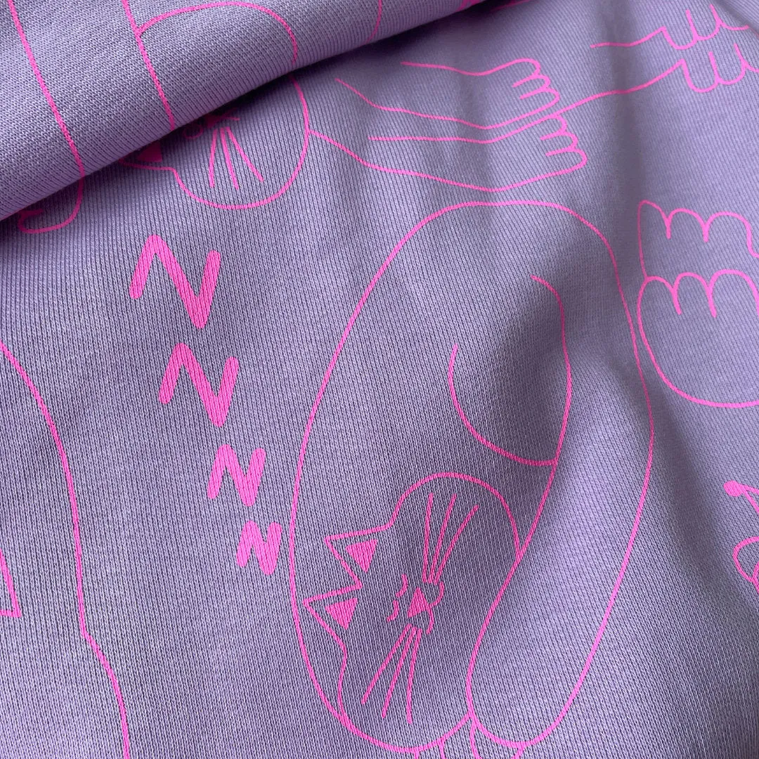 Dora Lilac Organic Tracksuit - MADE TO ORDER