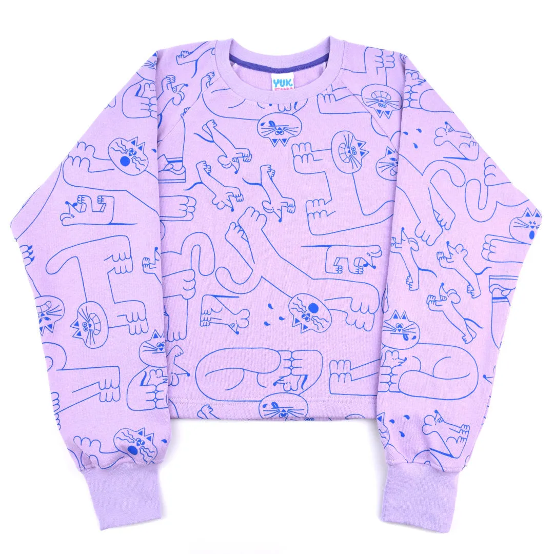 Dora Lilac Organic Tracksuit - MADE TO ORDER