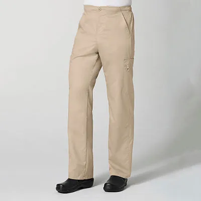 EON 8308 Men Half Elastic Fly Front 8-Pocket Cargo Pant Short Khaki