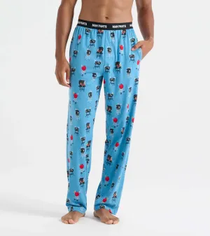 Flaming BBQ Man's Sleep Pants