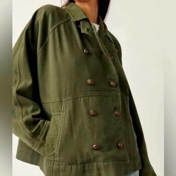 Free People We The Free Viva Utility Surplus Jacket Adventurer