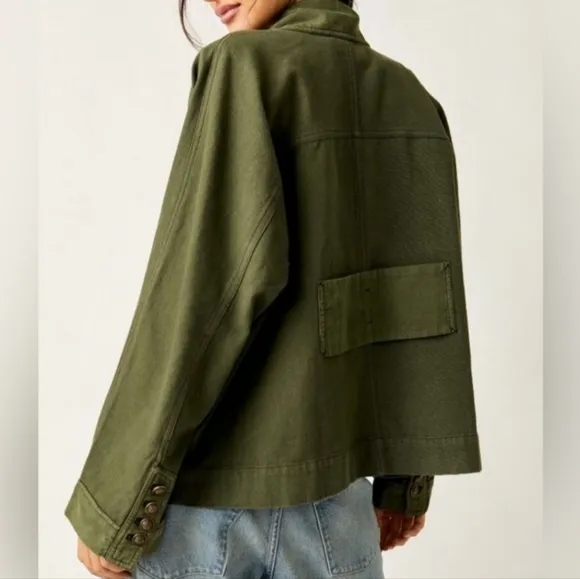 Free People We The Free Viva Utility Surplus Jacket Adventurer