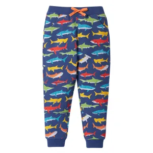 Frugi Snug Joggers Pa8na Shiver Of Sharks