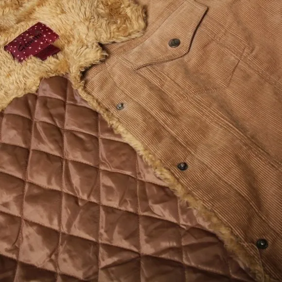 Gemini Corduroy Button Down Jacket