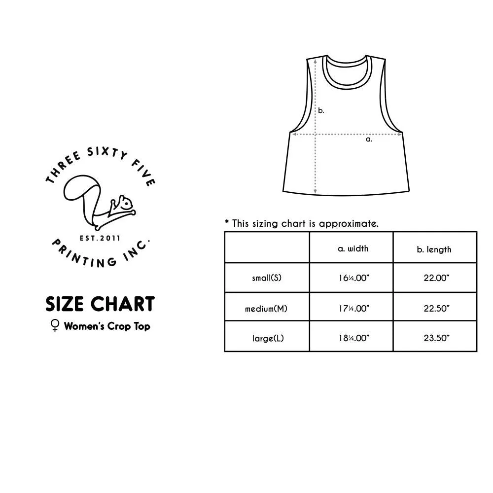 Ghost Tongue Out Crop Top- Black