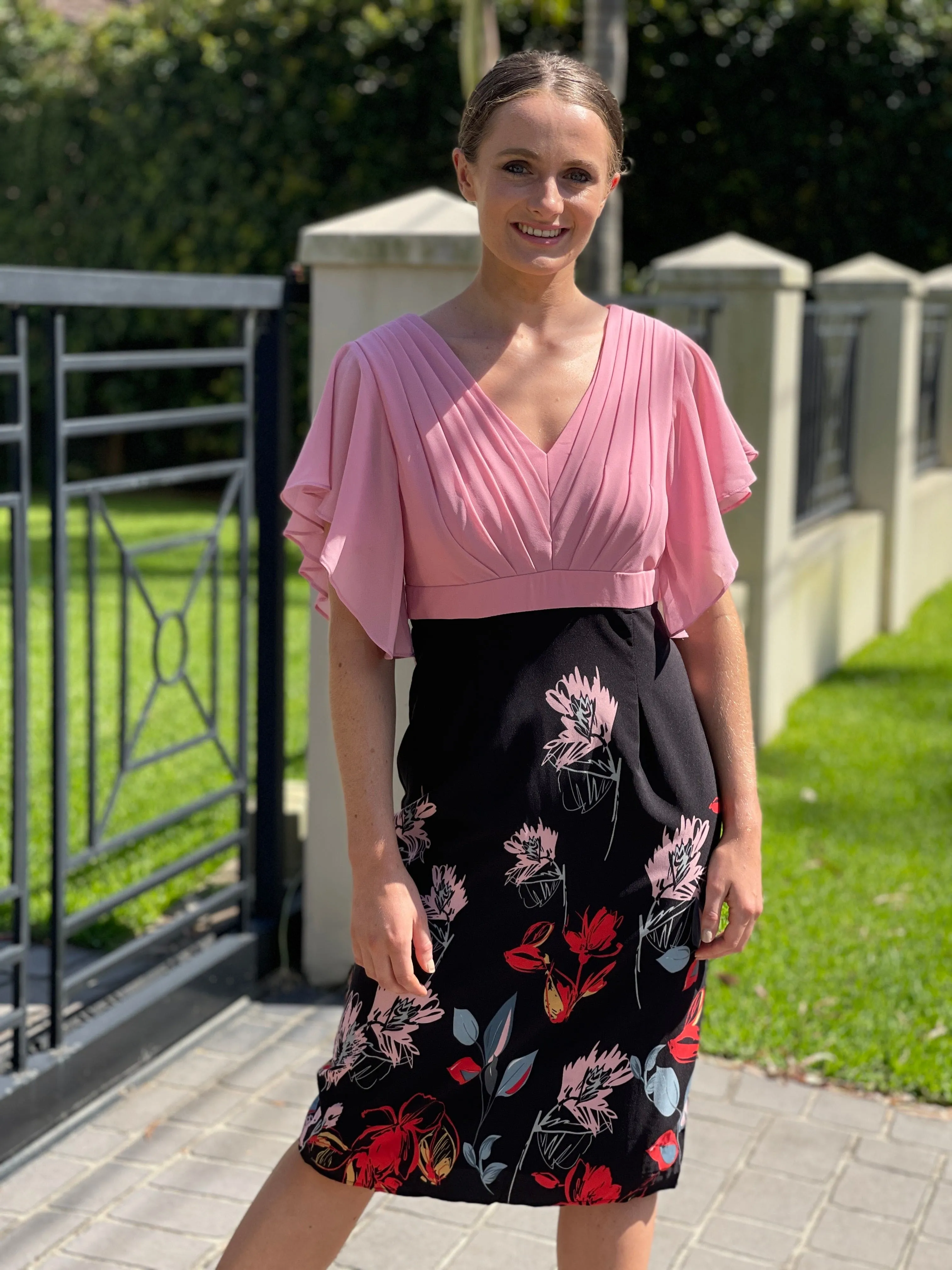Gindie Blush Evening Dress