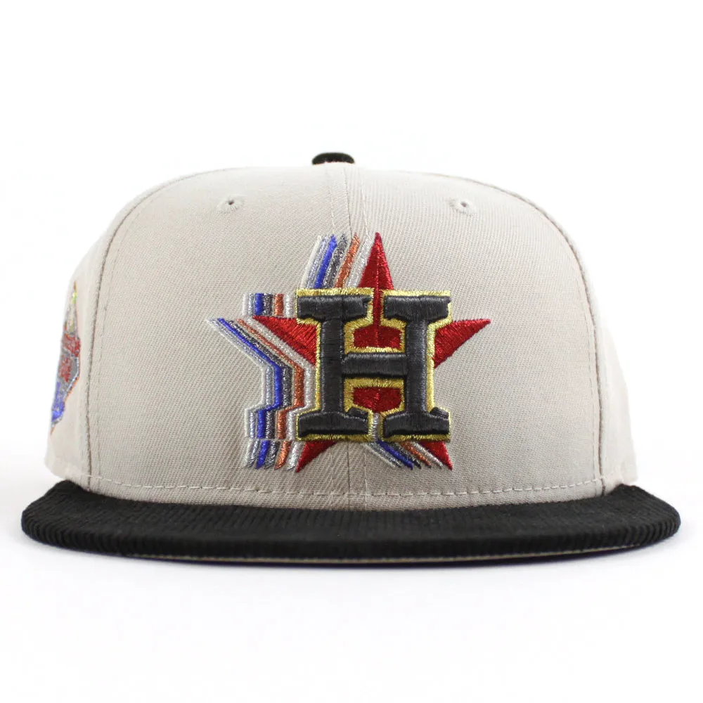 Houston Astros Minute Maid Park New Era 59Fifty Fitted Hat (Stone Corduroy Gray Under Brim)