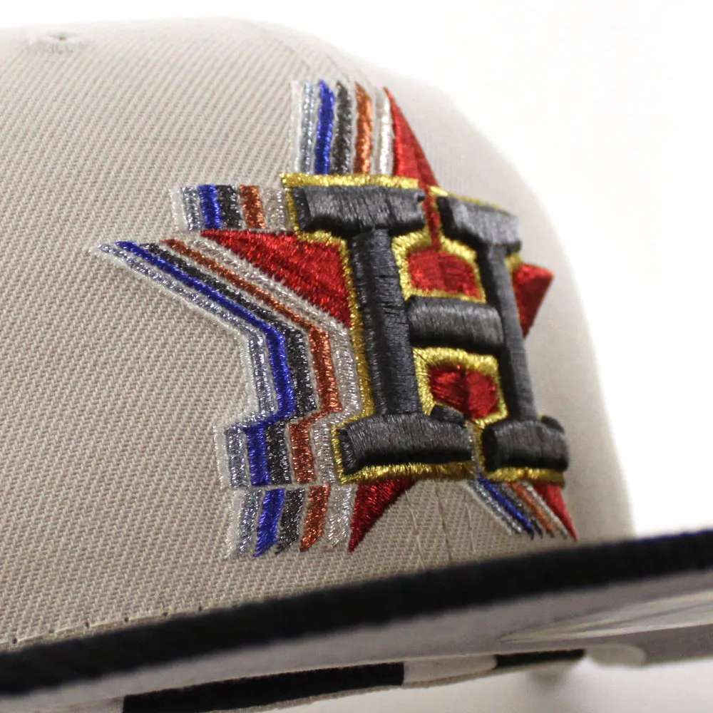 Houston Astros Minute Maid Park New Era 59Fifty Fitted Hat (Stone Corduroy Gray Under Brim)